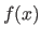 $f(x)$
