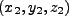 $ (x_2,y_2,z_2)$